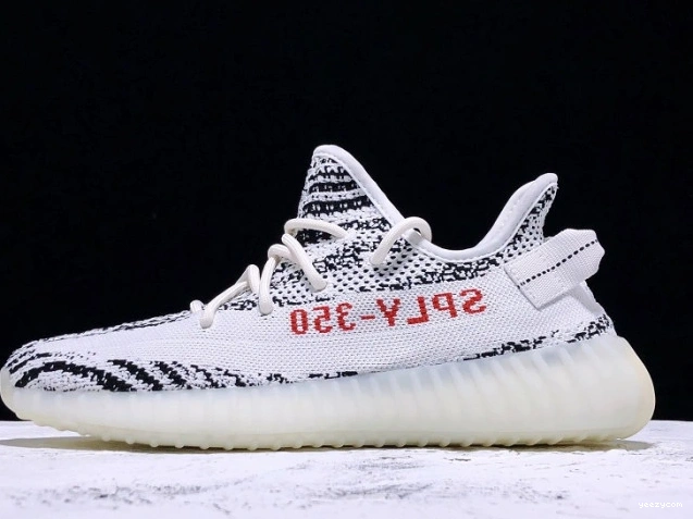 White Black V2 Zebra Adidas 350 CP9654 Boost Yeezy 0805